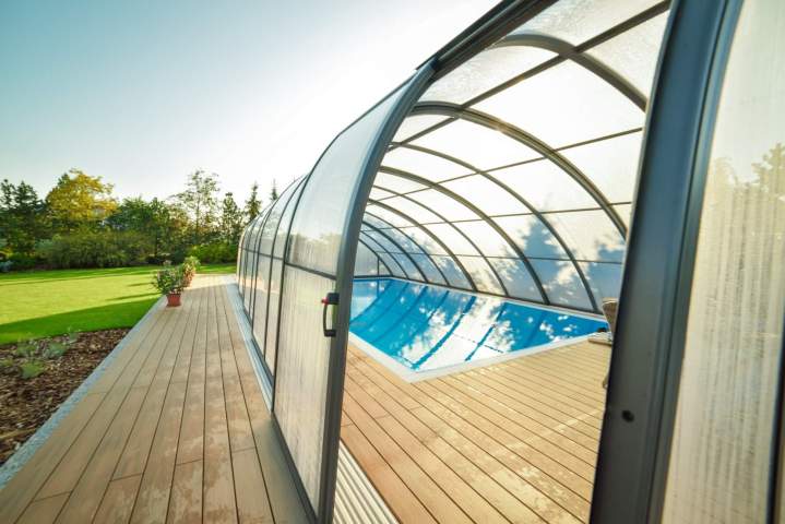 Pose abri piscine Toulon