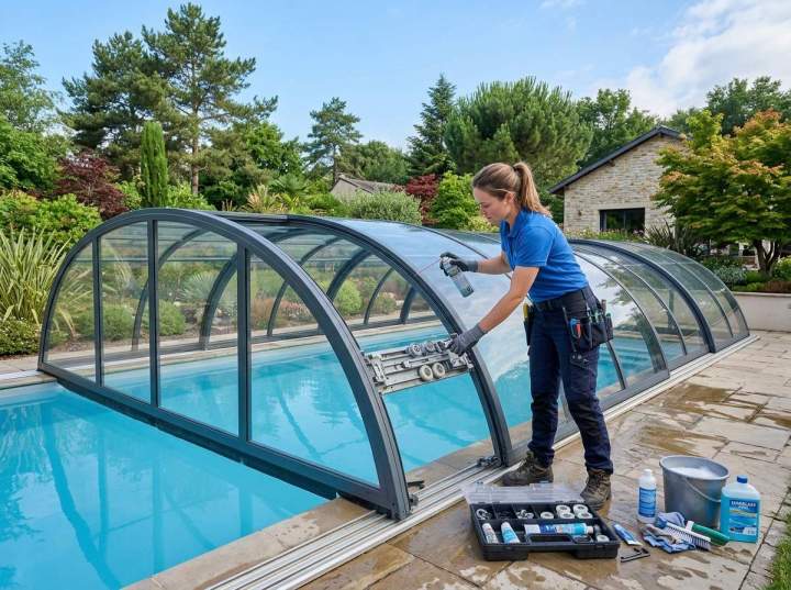 Maintenance abris piscine Toulon