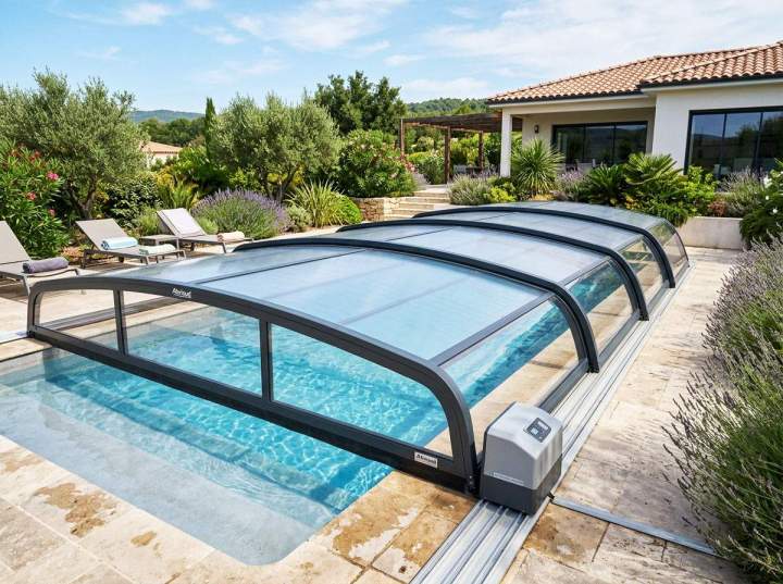 Abri piscine motorisé Toulon